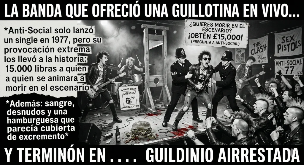 Anti-Social había sido apodado como “el grupo de rock más peligroso del mundo”