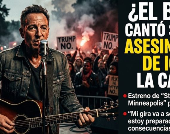 Bruce Springsteen sale a la calle: así tocó “Streets of Minneapolis” en la manifestación “No Kings” en Minnesota