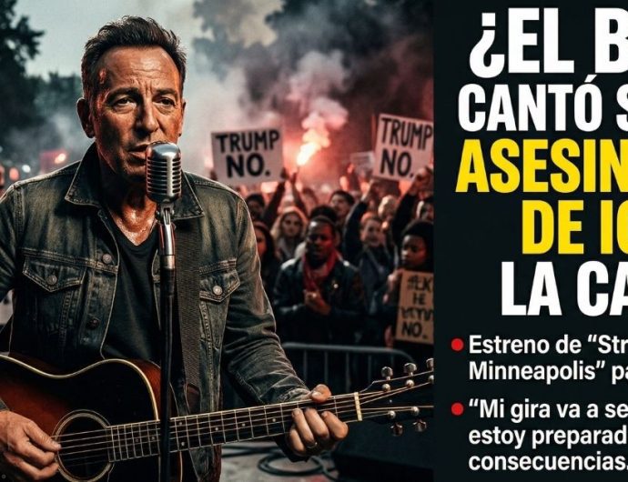 Bruce Springsteen sale a la calle: así tocó “Streets of Minneapolis” en la manifestación “No Kings” en Minnesota