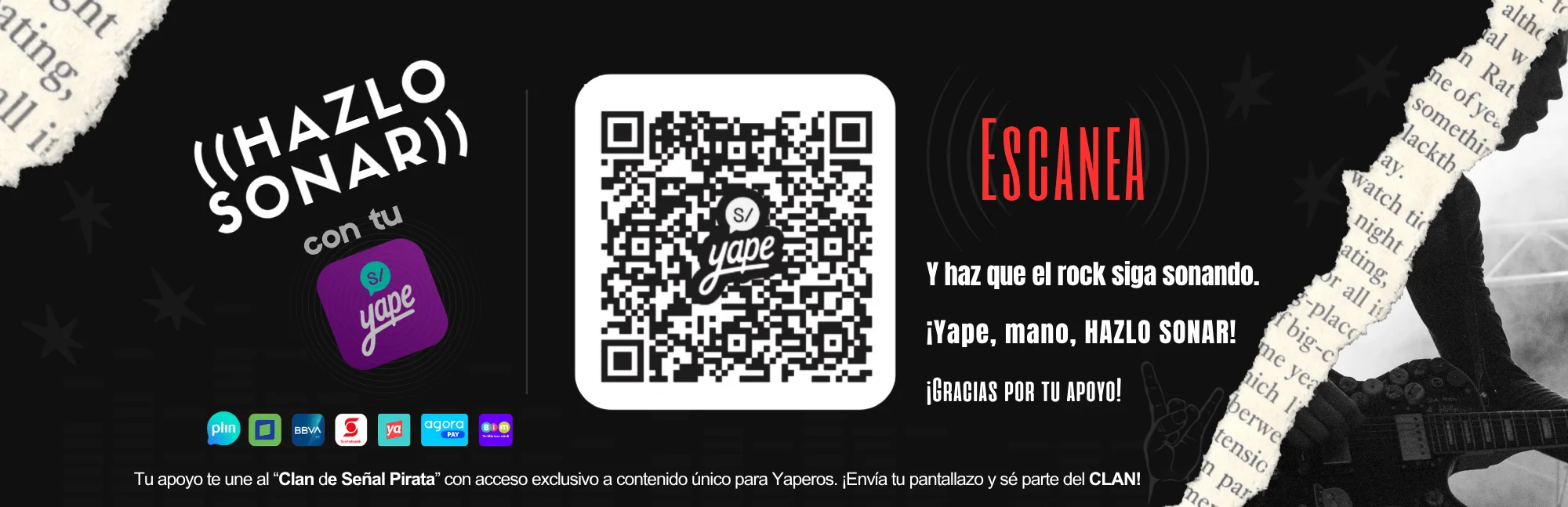 Apoya Señal Pirata por WhatsApp
