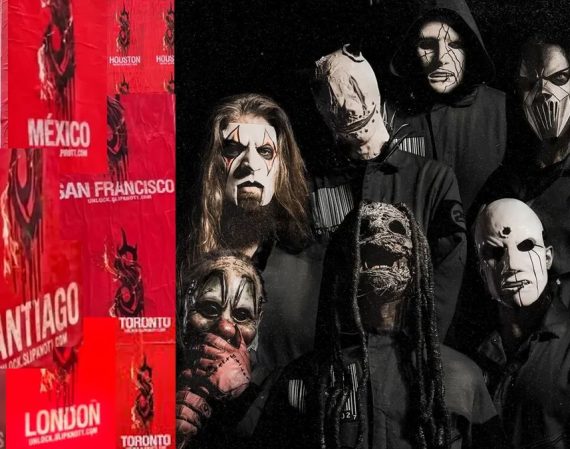 Slipknot desata intriga con carteles y web críptica