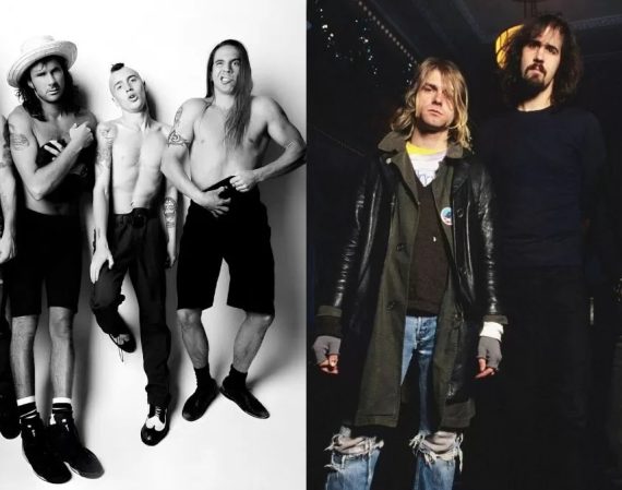 Nirvana y RHCP: 35 años de discos gemelos