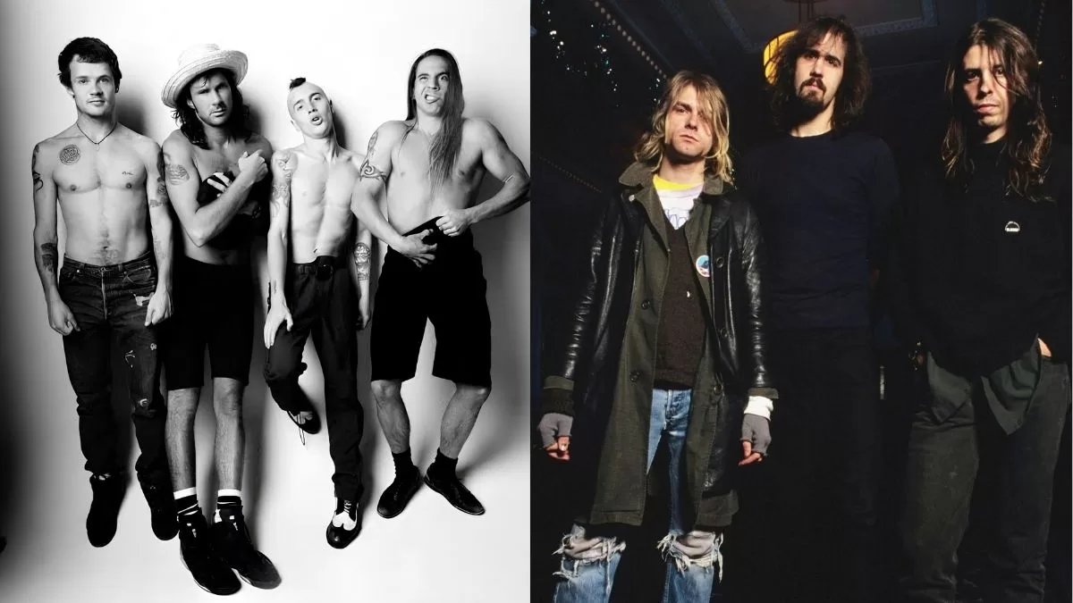 Nirvana y RHCP: 35 años de discos gemelos