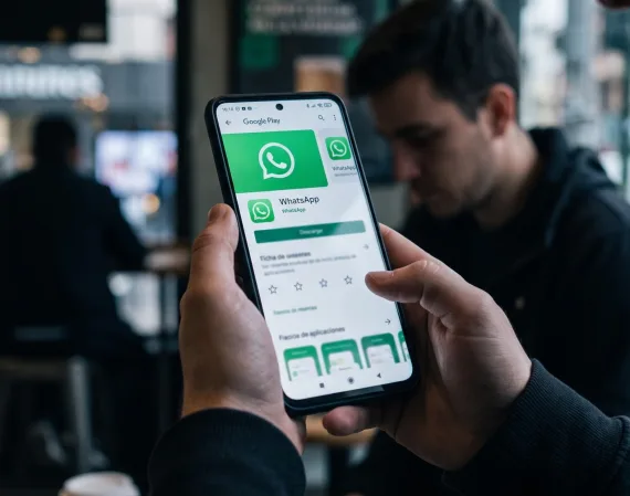 Clon fraudulento de WhatsApp supera 500,000 descargas en Google Play