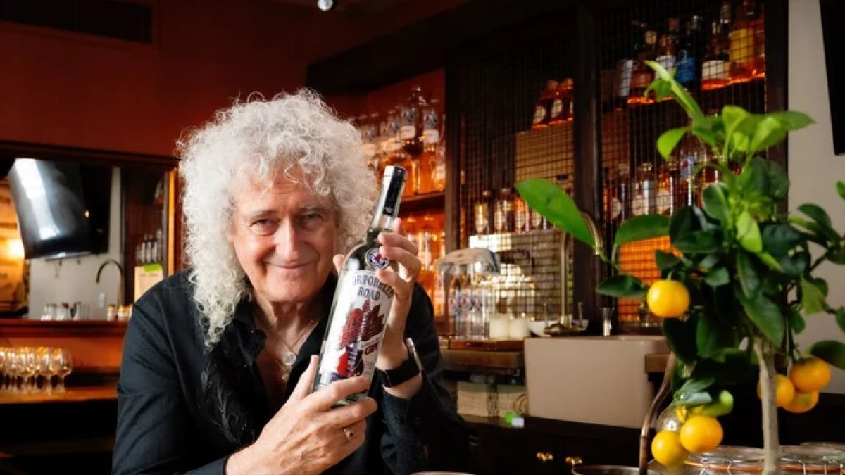 Brian May lanza ginebra con esencia de su Red Special