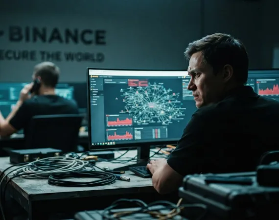 Binance investiga ciberataque de hasta 6300 millones de dólares en criptomonedas