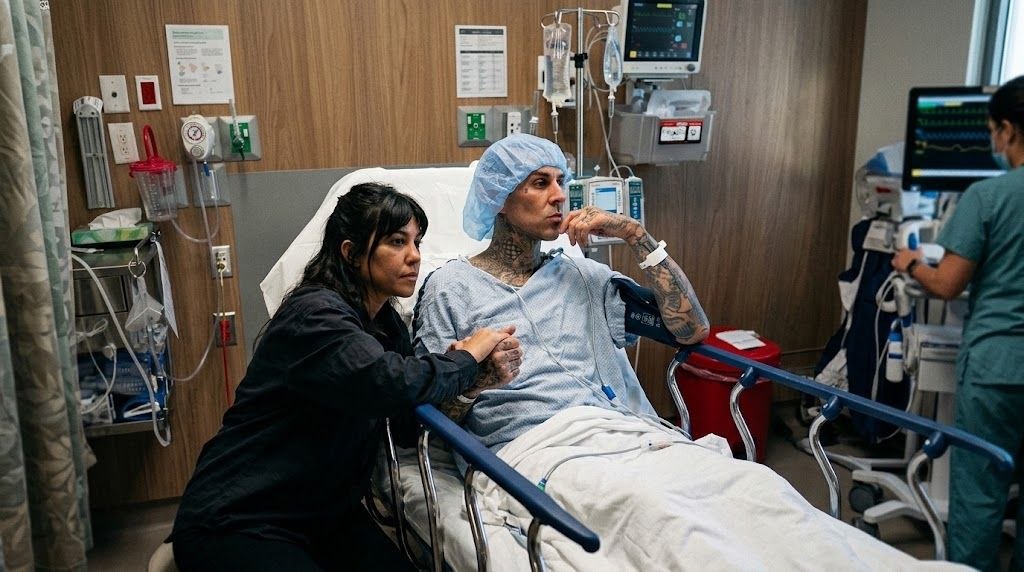 Travis Barker se somete a cirugía para seguir en la batería