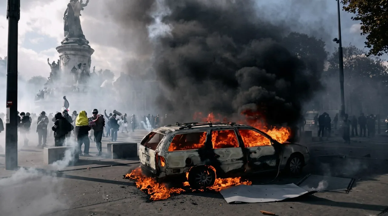 Francia en llamas: 1200 detenidos y 270 comercios saqueados