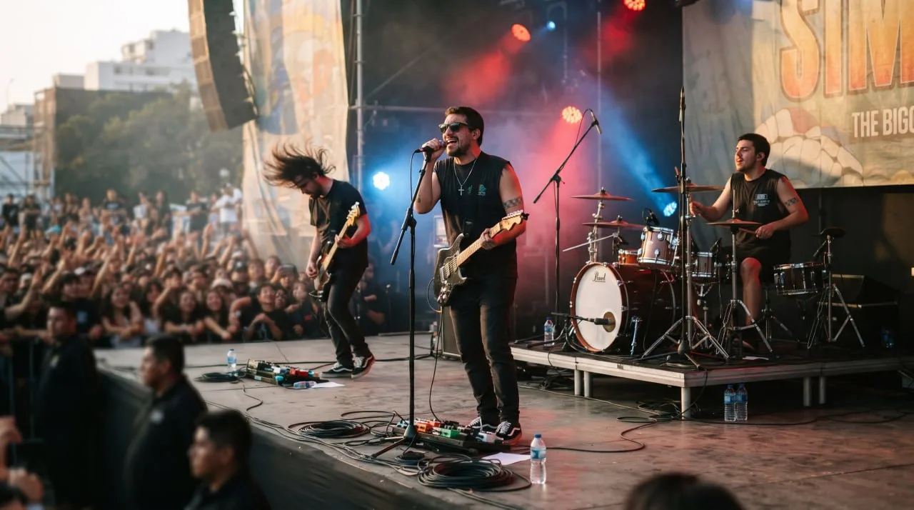 Simple Plan en Lima: 6 Voltios teloneará el show del 6 de mayo