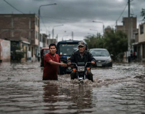 Senamhi alerta lluvias intensas en costa norte entre 24 y 26 de octubre