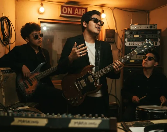 Cassette Vice: la banda de Jauja y su canción 'Gafas Negras' en Señal Pirata