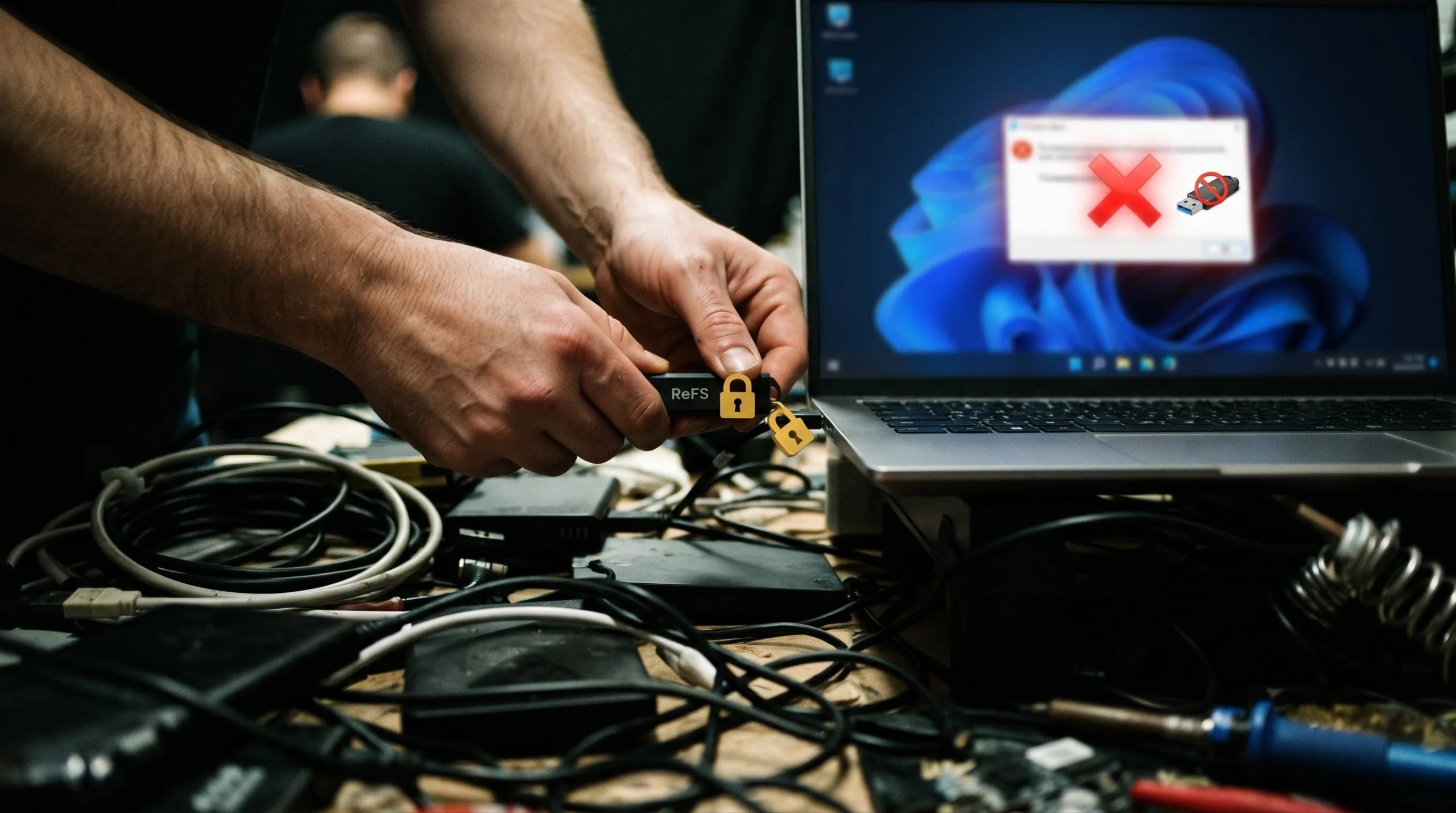 Windows bloqueará pendrives USB con ReFS desde enero de 2027