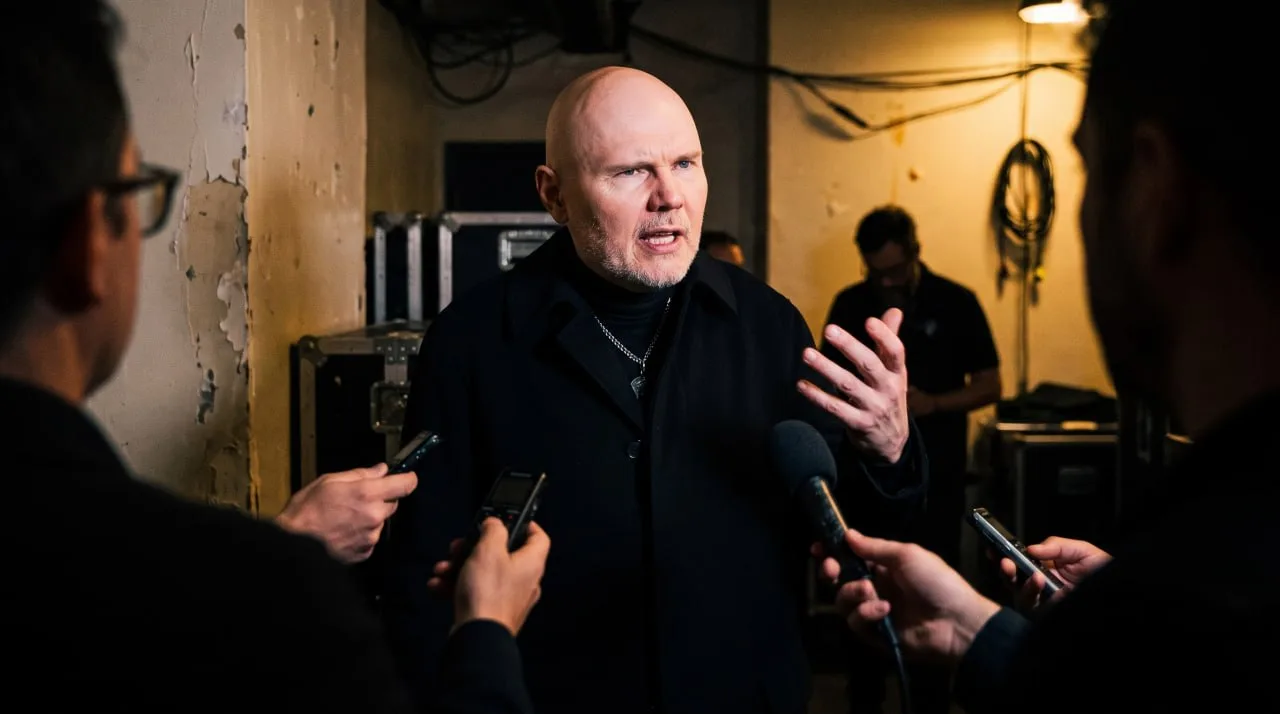 Billy Corgan de Smashing Pumpkins arremete contra las burlas y defiende el rock