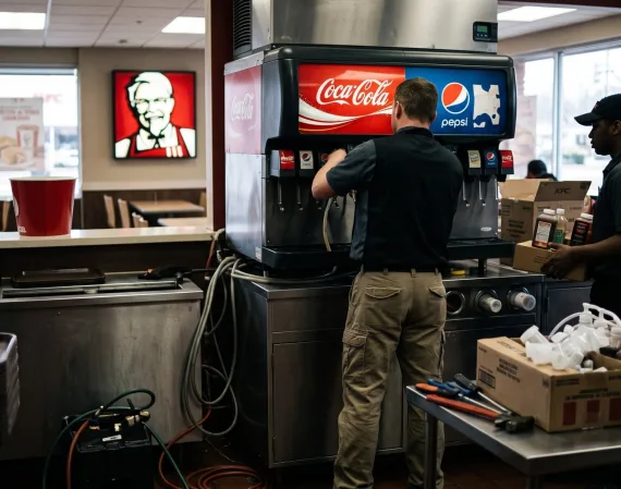 KFC cambia Pepsi por Coca-Cola en EE.UU.