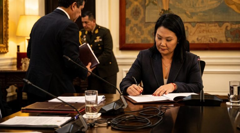 Keiko Fujimori crea comisión ‘Perú en Orden’
