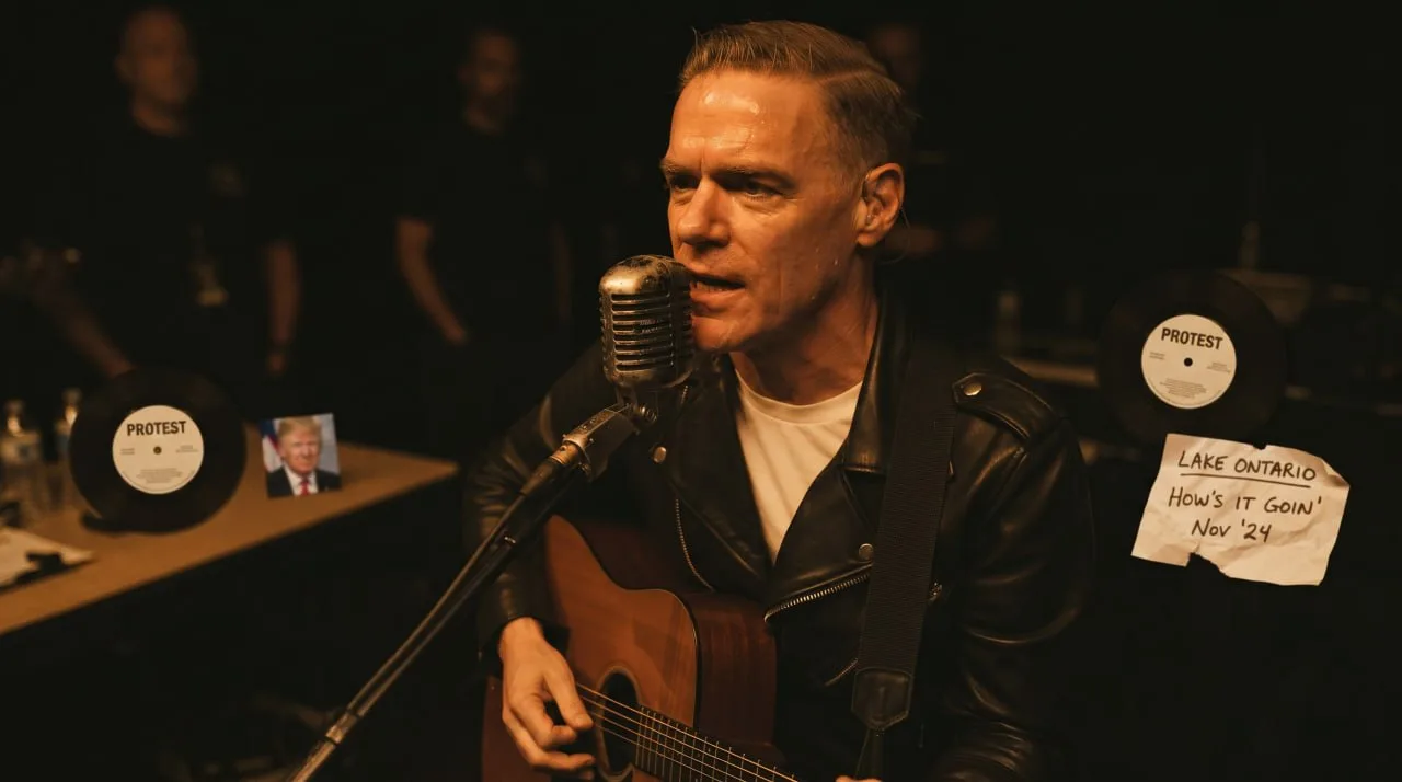 Bryan Adams lanza 'Lake Ontario' contra Donald Trump y su nuevo disco
