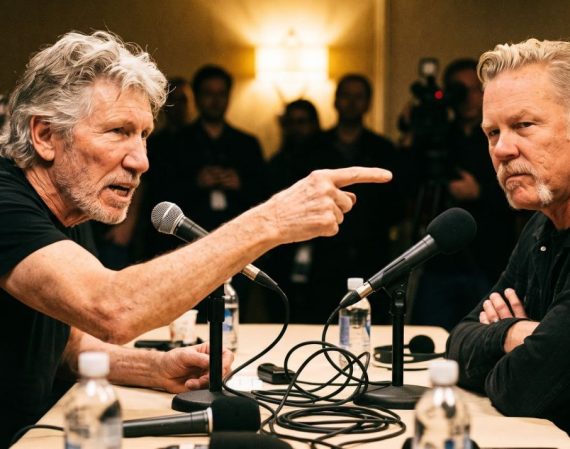 Roger Waters arremete contra Hetfield de Metallica