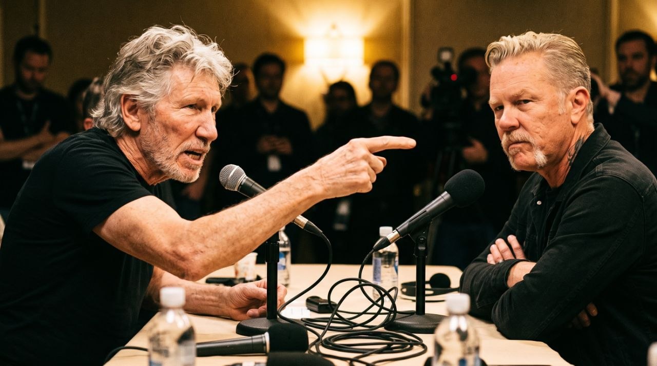 Roger Waters arremete contra Hetfield de Metallica
