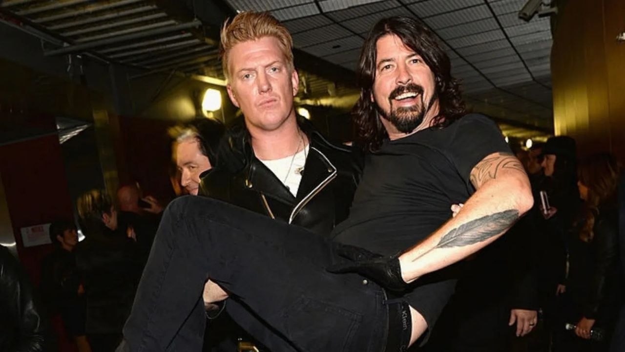 John Homme elogia la batería de Dave Grohl