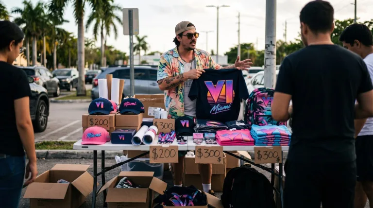 GTA 6: revendedores ofrecen artículos promocionales de Miami a precios de locura