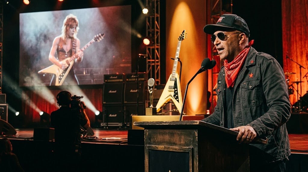Tom Morello y la guitarra que olió a 1982