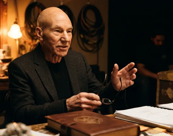 Ha partido Patrick Stewart, Charles Xavier en X-Men, a los 86 años
