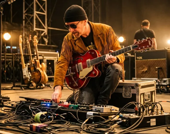 The Edge de U2: ¿cómo encuentró su estilo como guitarrista?