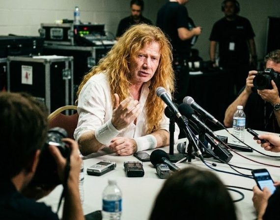 Dave Mustaine: 'La gente encuentra alivio en mis luchas'