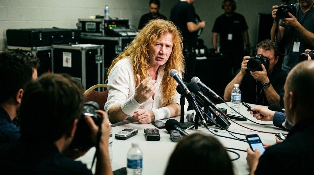 Dave Mustaine: 'La gente encuentra alivio en mis luchas'